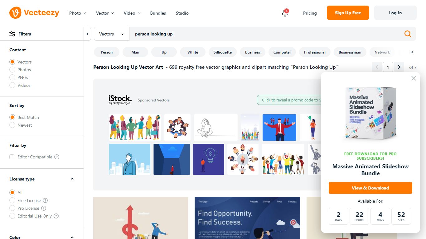 Person Looking Up Vector Art, Icons, and Graphics for Free Download